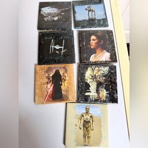 Star Wars Character Coasters Set